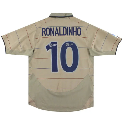 Barcelona Away 2003/2004 Ronaldinho #10 Mijn winkel